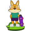 Fox Skater Skateboard