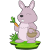 Rabbit Carrot Basket