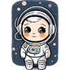 Astronaute mignon #1