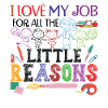 Cute Kindergarten Teacher Daycare Preschool