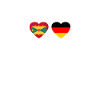 Grenada Germany Heartbeat Flag Grenader
