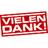 Vielen Dank Danke