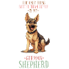 Mein Deutscher Schäferhund und Kaffee