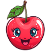 Kawaii Chibi Cherry Girl
