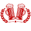 Couronne symbole de bière