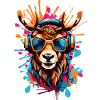 Cool reindeer