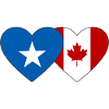 Somalia Canada Flag Heart