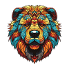 Chow Chow Dog Portrait