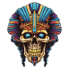 Pharaoh Skull