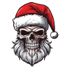 Santa Claus Skull