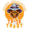 Halloween Design Creepy Skeleton Design