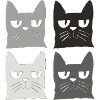 Cats Black Grey