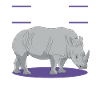 Rhinocéros Rhinocéros Rhinocéros Cadeau