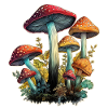 Mushrooms Toadstools