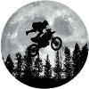Motocross On Moon