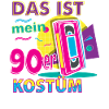 Das ist mein 90er Kostüm