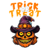 Halloween Design Squelette effrayant