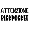 attenzione pickpocket