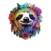 Sloth Aesthetics Flower