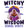 Witchcraft School Ghosts Teacher Halloween