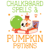 Chalkboard Magic & Pumpkin Potions Halloween