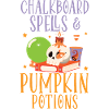 Chalkboard Magic & Pumpkin Potions Halloween