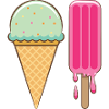 Ich mag Eis
