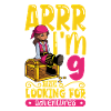 I'm 9 - Girl Pirate