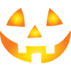 Carved Pumpkin Face