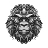 Gorilla Portrait Animal