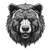 Bear Portrait Animal