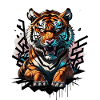 Graffiti Tiger