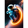 Astronaut Weltall