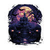 Spooky mood of Halloween