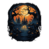 Spooky mood of Halloween