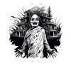 Spooky mood of Halloween