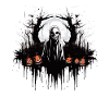 Spooky mood of Halloween