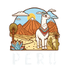 Alpaka Podróż do Limy, Ameryka Południowa Peru