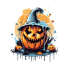 Ambiance effrayante d’Halloween