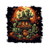 Spooky mood of Halloween