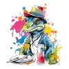 Liko, die Krokodilmalerin