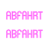 Abfahrt
