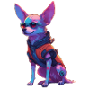 PulsePup // Cyberpunk Hund