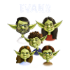 Famille Evans korrigan