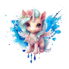 Fee Einhorn Herz Fairy