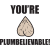 Youre Plumbelievable black