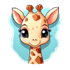 Jirafa kawaii