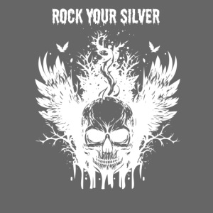 Rock your silver white design