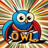 Owl - Owl - Drawing illustration bird