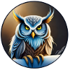 Owl - Owl - Drawing illustration bird